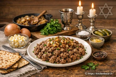 Recette kasher de foie haché facile et savoureuse