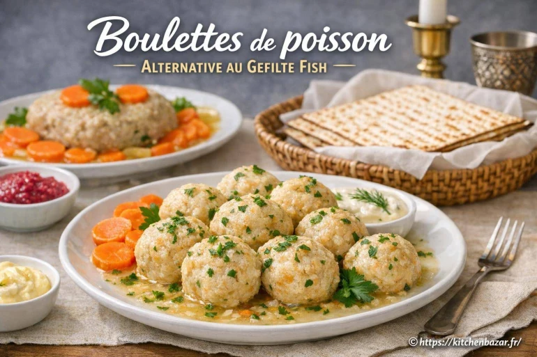 Boulettes de poisson : une alternative savoureuse au gefilte fish