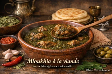 Mloukhia à la viande : recette juive algérienne traditionnelle à découvrir