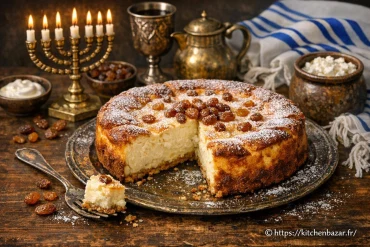 Gâteau au fromage blanc : un dessert traditionnel juif d’Europe centrale