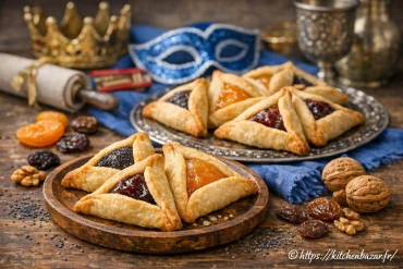Hamantaschen : découvrez les biscuits farcis traditionnels juifs
