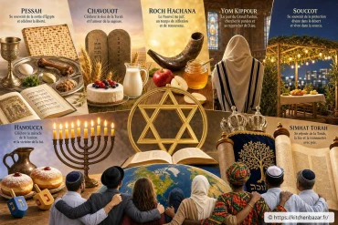 Les grandes fêtes juives expliquées : significations et traditions à travers le monde