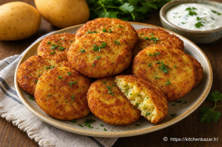 Galettes de pommes de terre (keftes de pdt), une recette traditionnelle