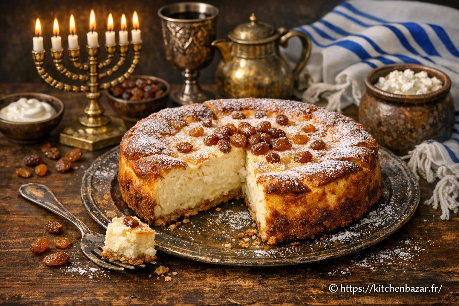Gâteau au fromage blanc : un dessert traditionnel juif d'Europe centrale