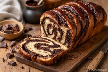 Babka au chocolat : la brioche marbrée gourmande de la tradition ashkénaze