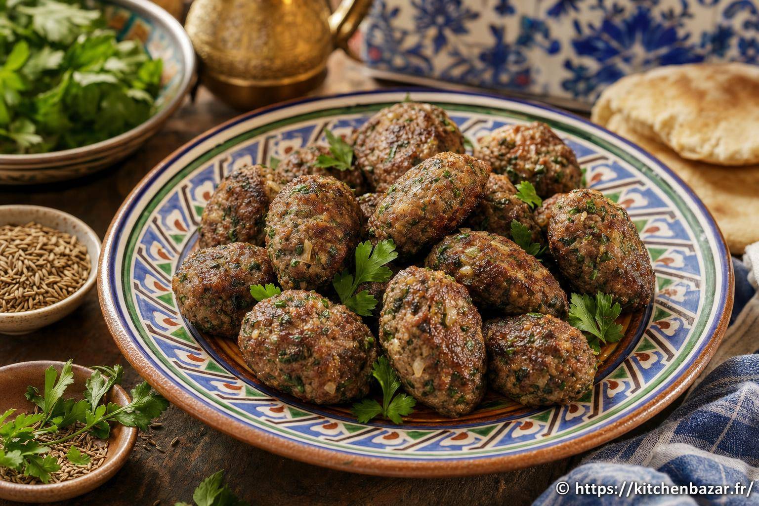 Keftas aux herbes et cumin : recette traditionnelle juive d’Algérie